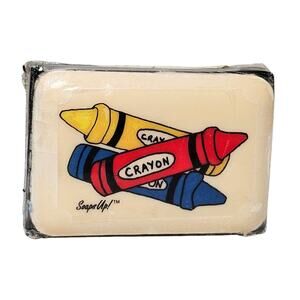 Crayon Bar Soap Aldas Forever USA Almond 2.8oz New Sealed Decor Discontinued